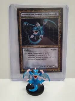 Yu-Gi-Oh Dungeon Dice Monsters - Figure & Card - Winged Dragon Guradian Fortress - Image 1