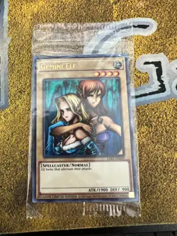 Yugioh SEALED Gemini Elf LART-EN039 Ultra Rare Limited Edition!! - Image 1