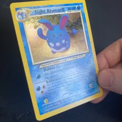 Pokemon Neo Destiny Light Azumarill 13/105 Rare Holo Unlimited Trading Card - Image 5