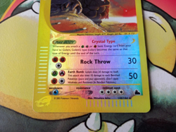 Crystal Golem 148/144 Skyridge Reverse Holo Rare Pokemon Card - Image 4