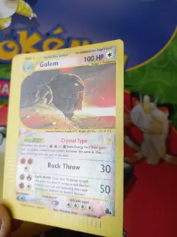 Crystal Golem 148/144 Skyridge Reverse Holo Rare Pokemon Card - Image 5
