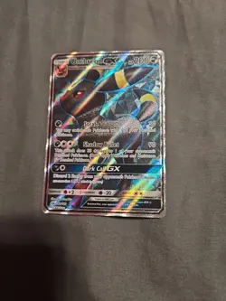Pokemon Umbrella GX Full Art Card 142/149 Sun and Moon Base Set - Image 1