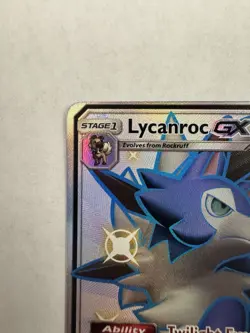 Pokemon Lycanroc GX SV67/SV94 Sun & Moon Hidden Fates Shiny Vault Near Mint - Image 4