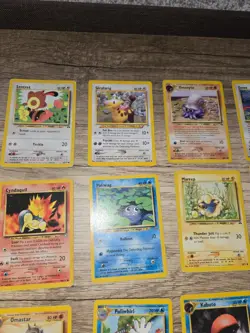 Lot Of 20 Vintage WOTC Pokemon Cards.Lot#10 - Image 4