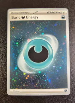 Pokemon TCG Basic Energy SVE007 Scarlet & Violet - 151 Cosmos Holo Darkness - Image 1