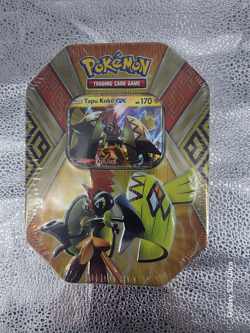 Pokemon TCG Tin- Tapu Koko GX Island Guardians Factory Sealed 2017 - Image 1
