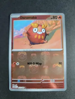 Darumaka (Master Ball) 013/086 Common Pokemon Black Bolt - Image 1