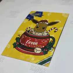 Pokemon Merry Christmas Card Database EEVEE - Image 3