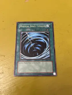 Yu-Gi-Oh Mystical Space Typhoon MRL-047 Ultra Rare Near Mint Card Original Print - Image 1