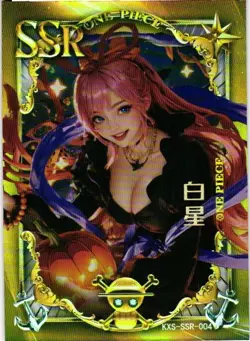 SHIRAHOSHI SSR KSX-SSR-004 Eternal Journey One Piece Anime Collectible Card - Image 1