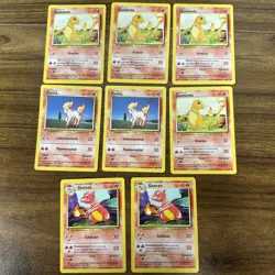 Vintage Pokemon Cards Lot - German Base Set - Charmander (Glumanda) - Cool Cards - Image 1