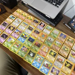 Huge Vintage Pokemon Cards Lot - 1st Edition And Shadowless - Over 40 Cards - Image 1
