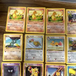 Huge Vintage Pokemon Cards Lot - 1st Edition And Shadowless - Over 40 Cards - Image 2