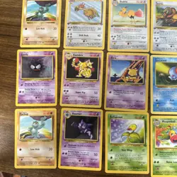 Huge Vintage Pokemon Cards Lot - 1st Edition And Shadowless - Over 40 Cards - Image 3