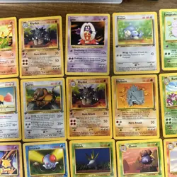 Huge Vintage Pokemon Cards Lot - 1st Edition And Shadowless - Over 40 Cards - Image 4