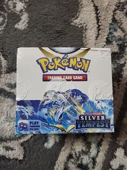Pokemon Sword & Shield Silver Tempest Booster Box - 36 Cards 820650860911 - Image 1