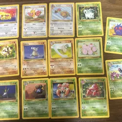 Vintage Pokemon Cards Lot - Jungle Set - 23 Unique Cards - WOTC Era Cards - Image 4