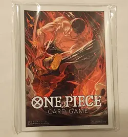 One Piece Card Game Roronoa Zoro 10 Sleeves BRAND NEW SEALED - Image 1