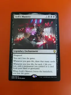 1x Lich's Mastery | Dominaria | MTG Magic Cards - Image 3