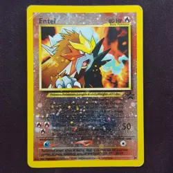 Entei 34 Reverse HOLO Rare⭐VERY GOOD⭐Black Star Promo Pokemon Card TCG - Image 1