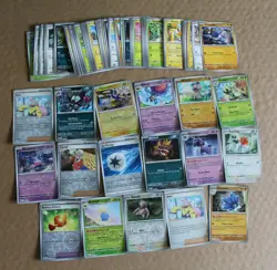 Pokemon Card Lot Of 77 card from the Paldea Evolved Set Reverse Holo - Image 1