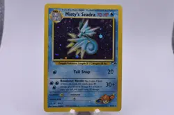 Misty's Seadra 009/132 Gym Heroes Holo Vintage Pokemon Card - Image 1