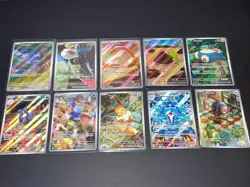 Pokemon full art 10 card lot no reserve! Scarlet and Violet era! - Image 1
