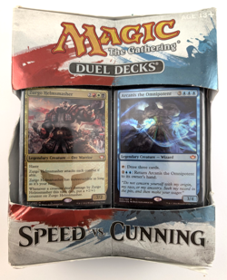 Sealed Magic the Gathering Duel Deck Speed vs. Cunning 2014 - Damaged Box - Image 1