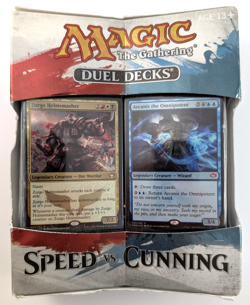 Sealed Magic the Gathering Duel Deck Speed vs. Cunning 2014 - Damaged Box - Image 1