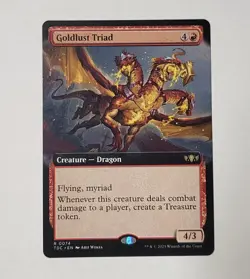 Goldlust Triad (Extended Art) Commander: Tarkir: Dragonstorm Regular - Image 1