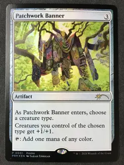MTG Media Promos #1 Patchwork Banner NM Foil - Image 1