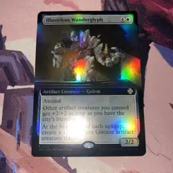 Illustrious Wanderglyph Borderless & Foil - Lost Caverns of Ixalan - Magic MTG - Image 1
