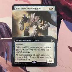 Illustrious Wanderglyph Borderless & Foil - Lost Caverns of Ixalan - Magic MTG - Image 4
