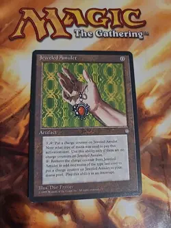 Jeweled Amulet MTG: Ice Age Uncommon - Magic the Gathering - LP - Image 1
