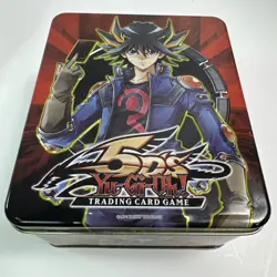 Yugioh 5DS 2008 Empty Card Collectible Tin - Image 1