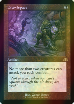 MTG Crawlspace Foil ** Dominaria Remastered ** English (NM) - Image 1