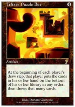 Teferi's Puzzle Box NM, English MTG 7th Edition - Image 1
