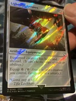 MTG | Lightning Greaves (⚡Surge Foil⚡) [FINAL FANTASY] - Image 2