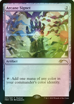 MTG Arcane Signet Foil ** 30th Anniversary Misc Promos ** English (NM) - Image 1