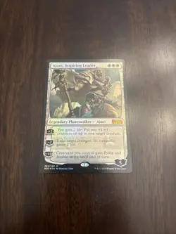 MTG Ajani, Inspiring Leader Core Set 2020 Foil NM magic the gathering - Image 1