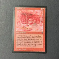 Elkin Lair [Visions] Magic MTG Red Rare 1996 English - Image 1