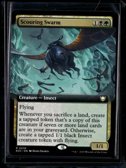 Scouring Swarm - 36 - EOC - NM - MTG Magic the Gathering - Image 1