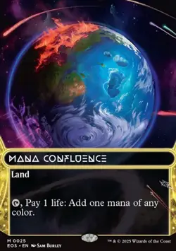 Mana Confluence (0025) (Borderless) Edge of Eternities: Stellar Sights Regular - Image 1