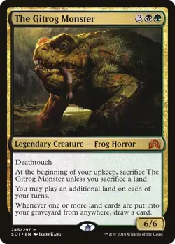 The Gitrog Monster Shadows over Innistrad LP MTG - Image 1