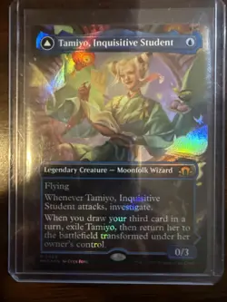 Tamiyo, Inquisitive Student (Borderless) Modern Horizons 3 Foil - Image 1