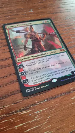 * * 1x FOIL Domri, City Smasher x1 * * Ravnica Allegiance MTG Near Mint or Close - Image 2