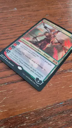 * * 1x FOIL Domri, City Smasher x1 * * Ravnica Allegiance MTG Near Mint or Close - Image 3