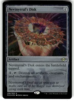 Nevinyrral's Disk (Foil Etched) Modern Horizons 2 Foil MTG NM - Image 1