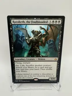 *** Razaketh, the Foulblooded *** Hour of Devastation MTG NM/LP English - Image 1