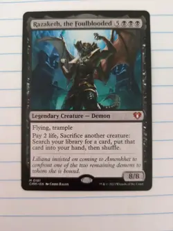 *** Razaketh, the Foulblooded *** Hour of Devastation MTG NM/LP English - Image 1
